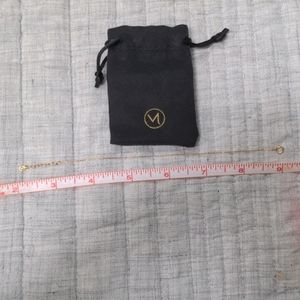 Mejuri Chain bracelet 14k gold size 7 inch